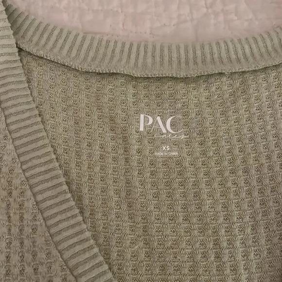 Pacsun basics green sweater tank XS new - Picture 2 of 5